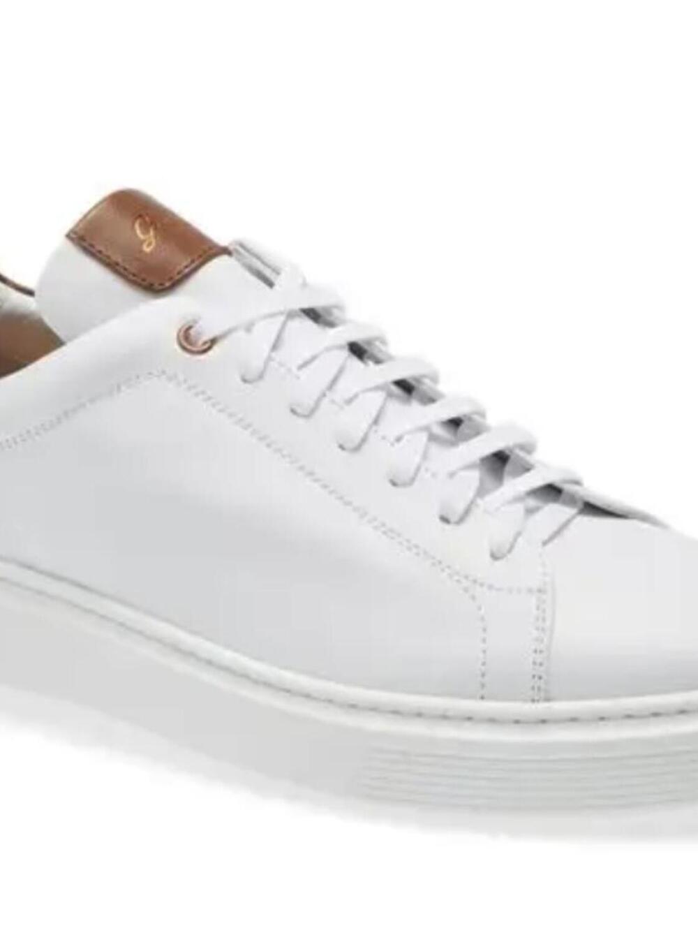 Good Man Brand Men's White Classic Legend London Sneaker - Size - 9.5
